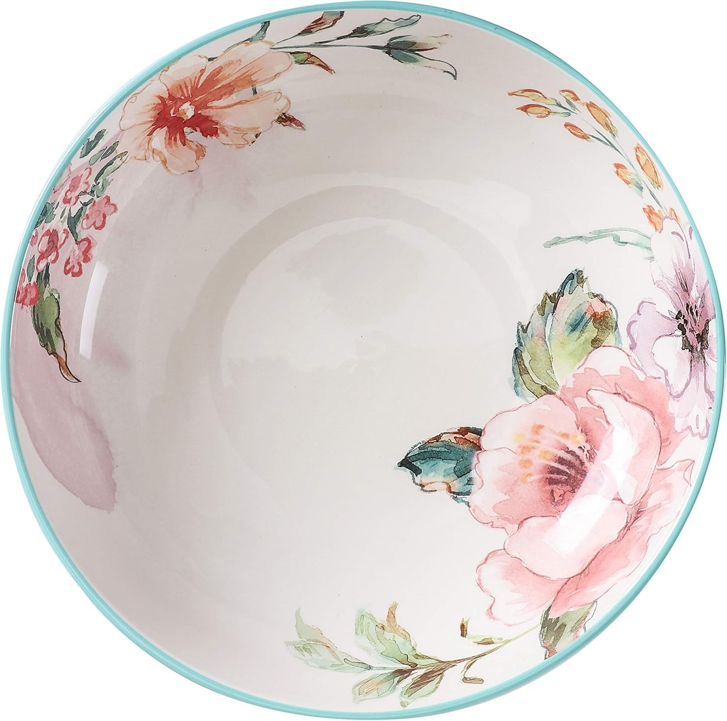Margret'S Garden Ceramic Pasta Bowl