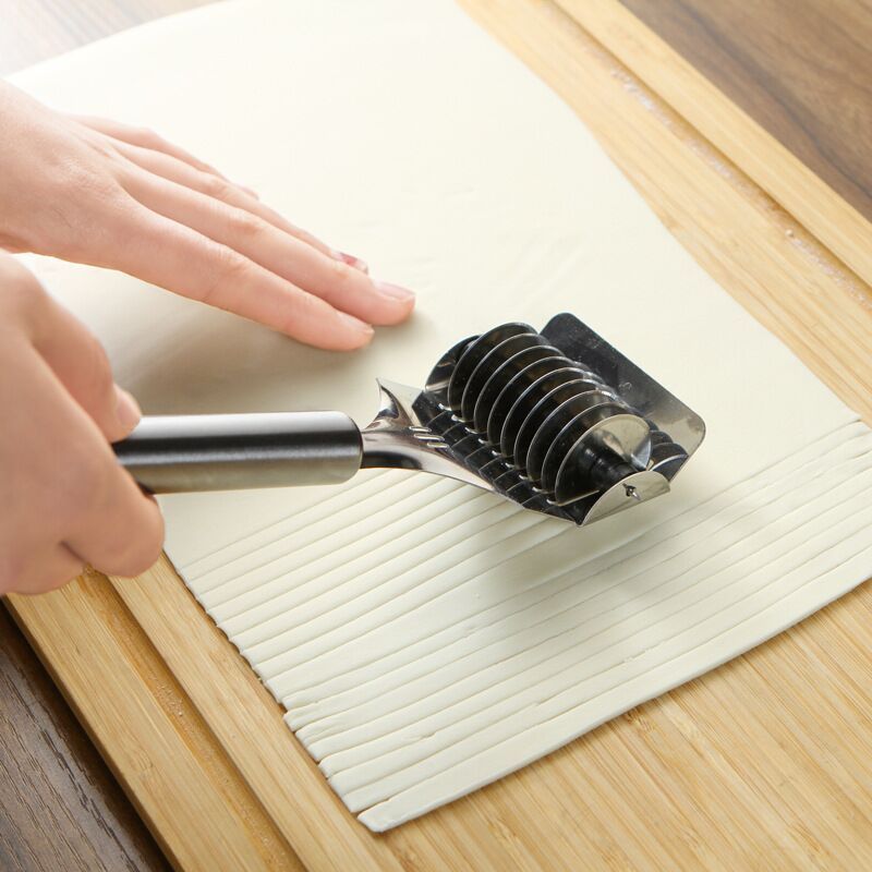 Manual Pasta Cutter Stainless Steel Roller
