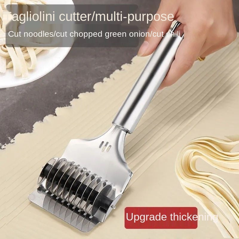Manual Pasta Cutter Stainless Steel Roller