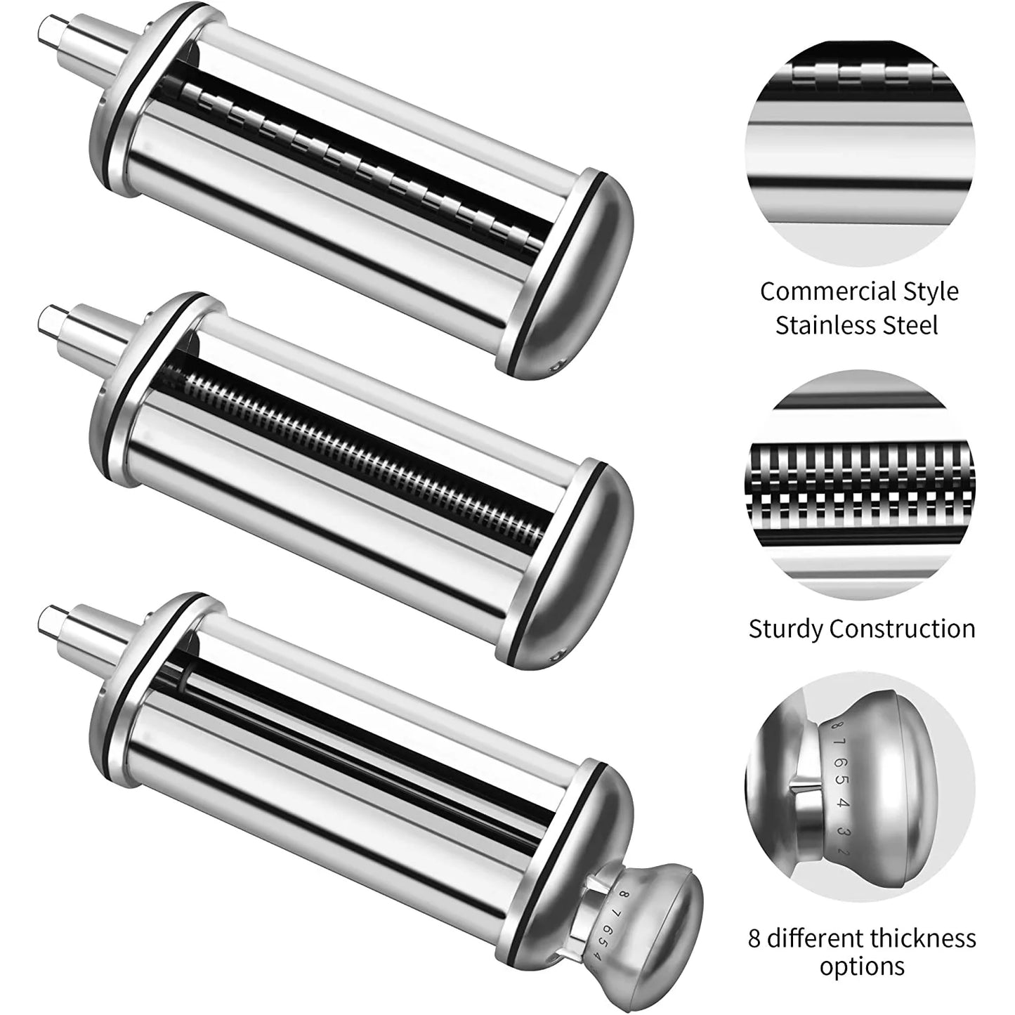 Pasta Roller Attachments Set