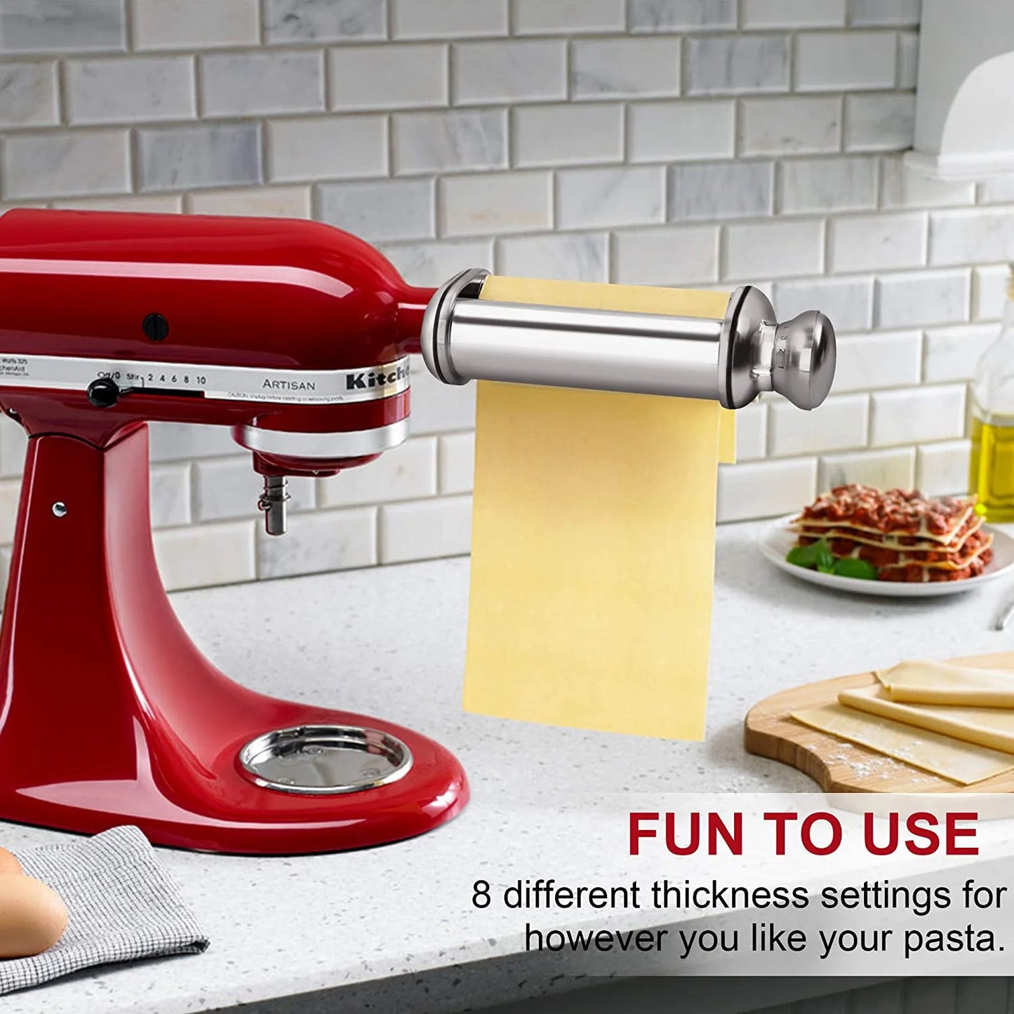 Pasta Roller Attachments Set